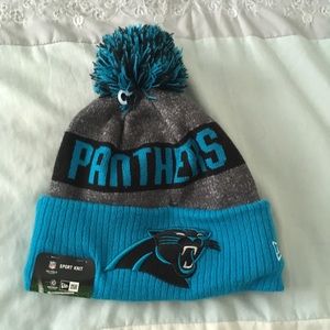 Knitted Panthers NFL Beanie